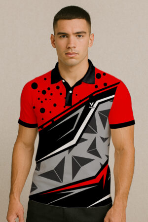 CRIMSON VORTEX CRICKET JERSEY