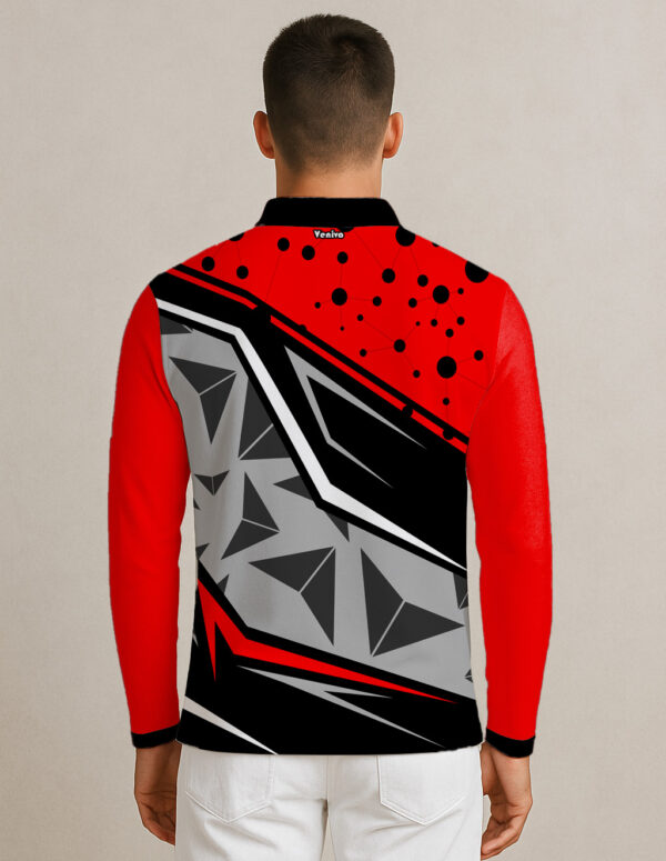 CRIMSON VORTEX FULL SLEEVE CRICKET JERSEY - Image 2