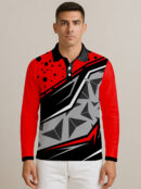 CRIMSON VORTEX FULL SLEEVE CRICKET JERSEY
