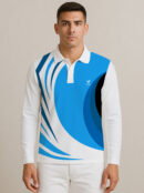 BLUE PHANTOM FULL SLEEVE CRICKET JERSEY