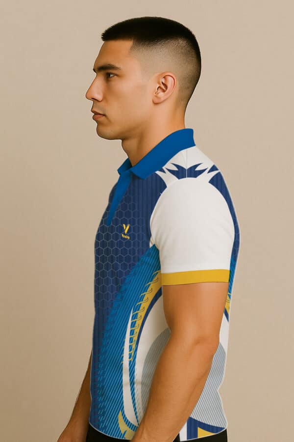 BLUE STRIKER CRICKET JERSEY - Image 3