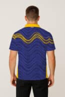 ARM MODE BLUE WHITE CRICKET JERSEY