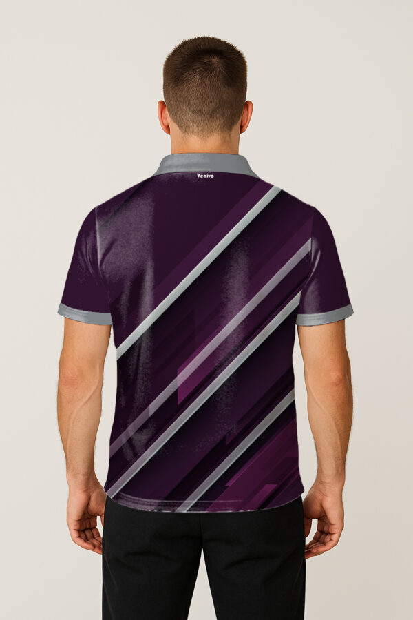 LACOSTE PURPLE CRICKET JERSEY - Image 2