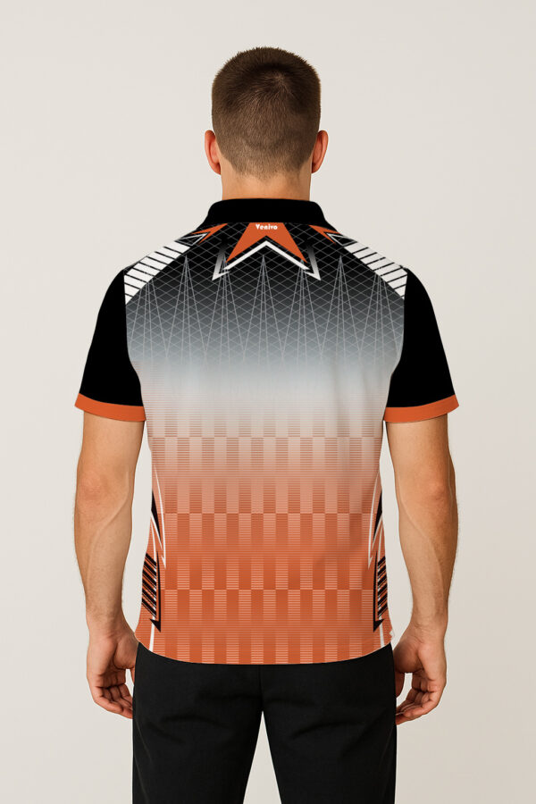 ASYMMETRIC GRADIENT CRICKET JERSEY - Image 2