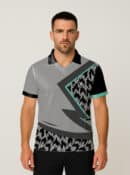 GRAPHITE FANG CRICKET JERSEY