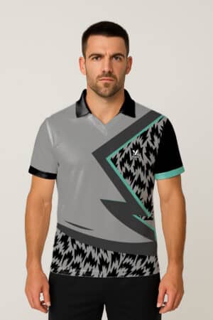 GRAPHITE FANG CRICKET JERSEY