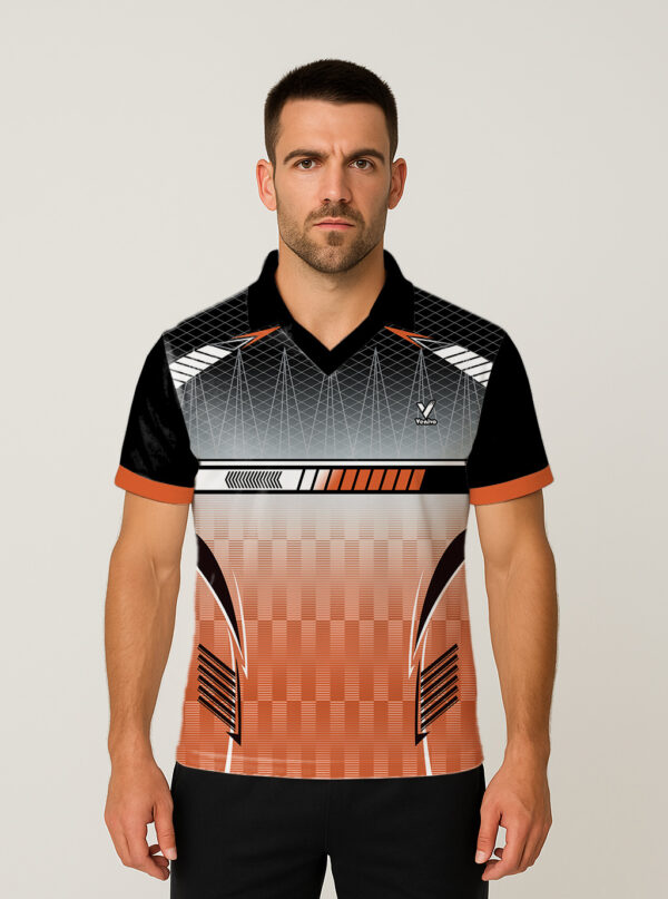 ASYMMETRIC GRADIENT CRICKET JERSEY