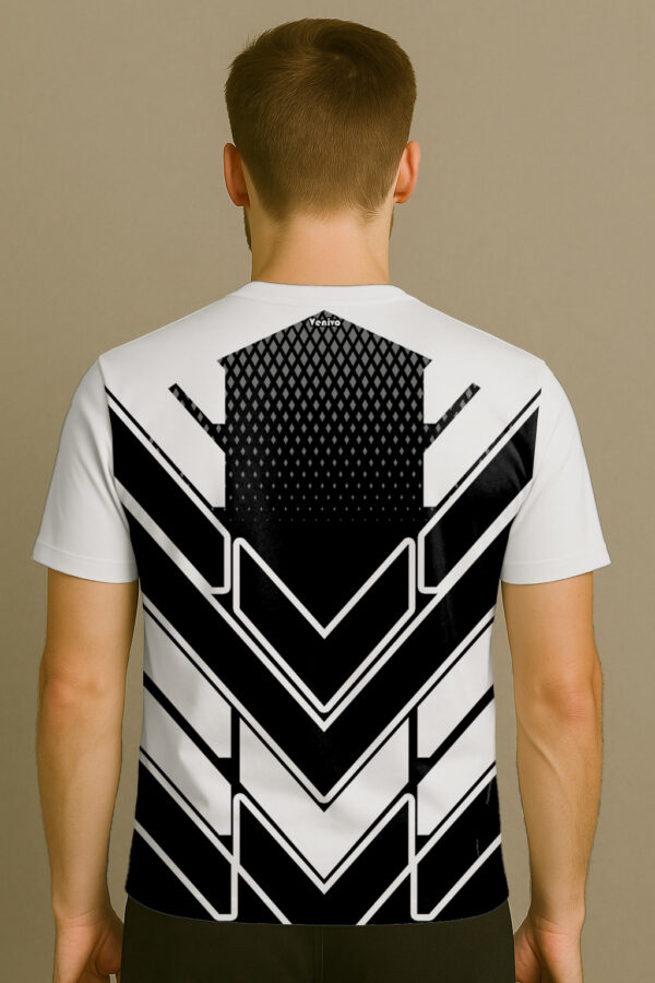 VENIRO NEXUS BLACK&WHITE E SPORTS JERSEY - Image 2