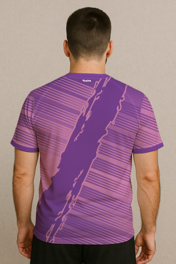 PURPLE BOLT FOOTBALL JERSEY - Image 2