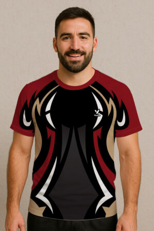 VENIVO VORTEX RED BLACK E SPORTS JERSEY