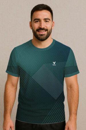 GREENISH BLUE FOOTBALL JERSEY