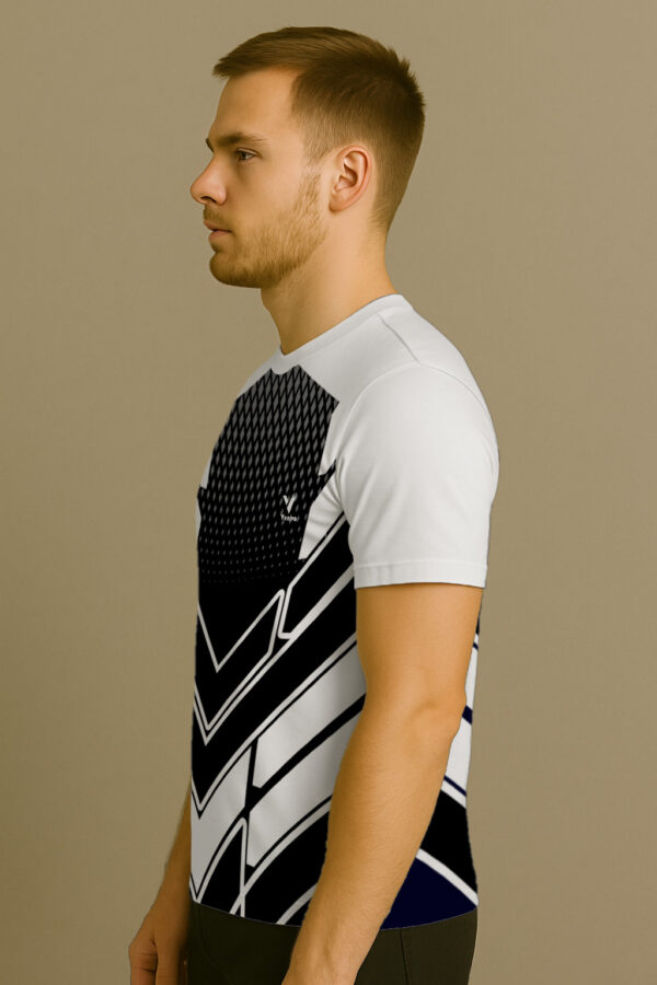 VENIRO NEXUS BLACK&WHITE E SPORTS JERSEY - Image 3