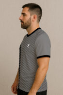 BLACK & GREY FOOTBALL JERSEY