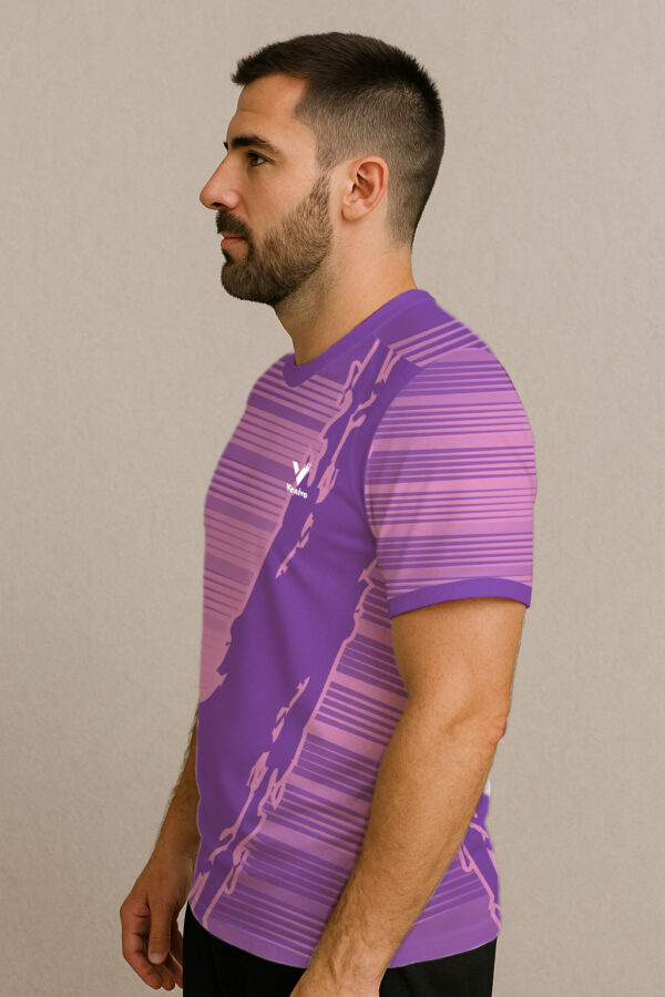 PURPLE BOLT FOOTBALL JERSEY - Image 3