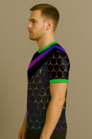 NEON GRID BLACK E SPORTS JERSEY