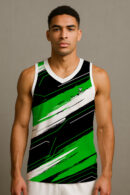 GREEN LIME STRIKE BASKETBALL JERSEY