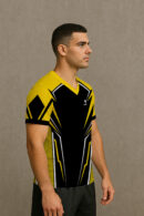 YELLOW LIGHTNING BOLT E SPORTS JERSEY