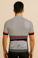 SUMMIT STRIDE GREY CYCLING JERSEY