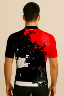 BLACK SPLATTER RUSH CYCLING JERSEY
