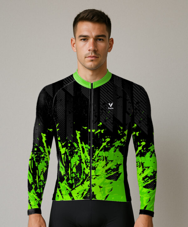 GREEN SPLASH CYCLING JERSEY