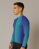 DEEP OCEAN BLUE RAYS CYCLING JERSEY