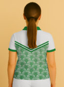 GREEN ACCENT POLO JERSEY