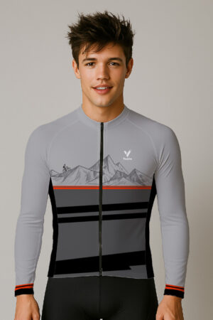 GRAY STORM MTB CLCYING JERSEY