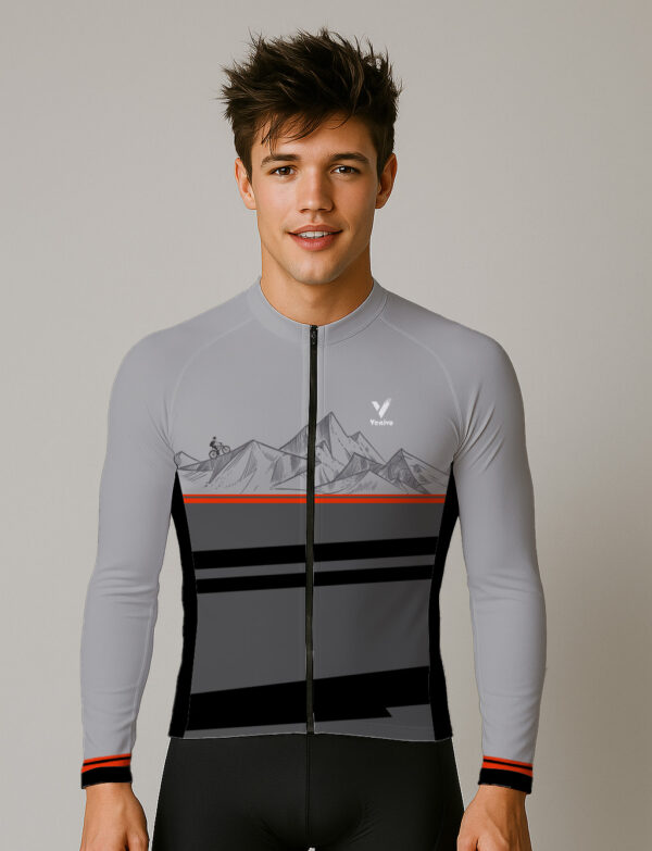 GRAY STORM MTB CLCYING JERSEY