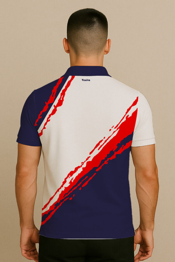BLUE BOLD CRICKET JERSEY - Image 2