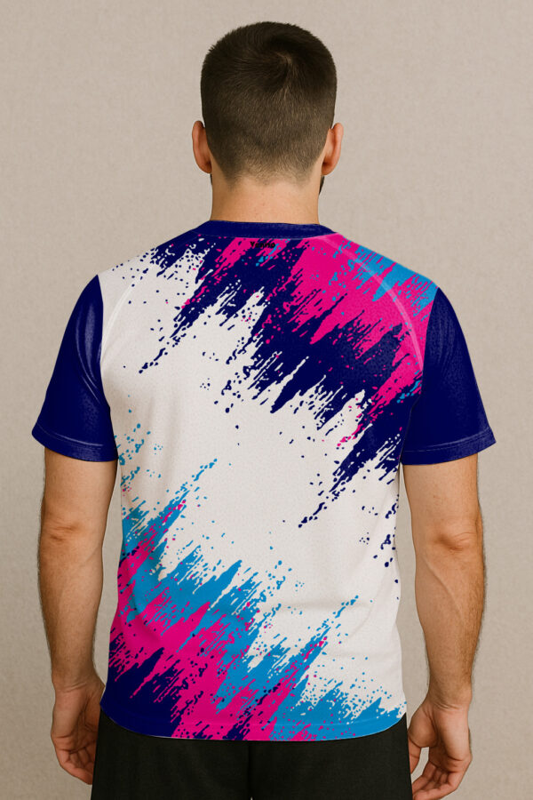 TIE-DYE SPLASH BADMINTON JERSEY - Image 2