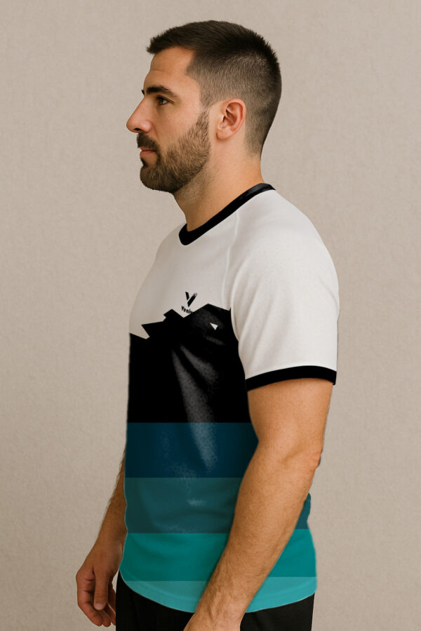 COLOR BLOICKED BADMINTON JERSEY - Image 3