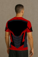 RED & BLACK FREE E SPORTS JERSEY
