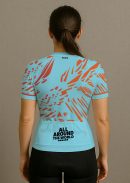 GIRL GO ALL AROUND THE WORLD CYCLING JERSEY
