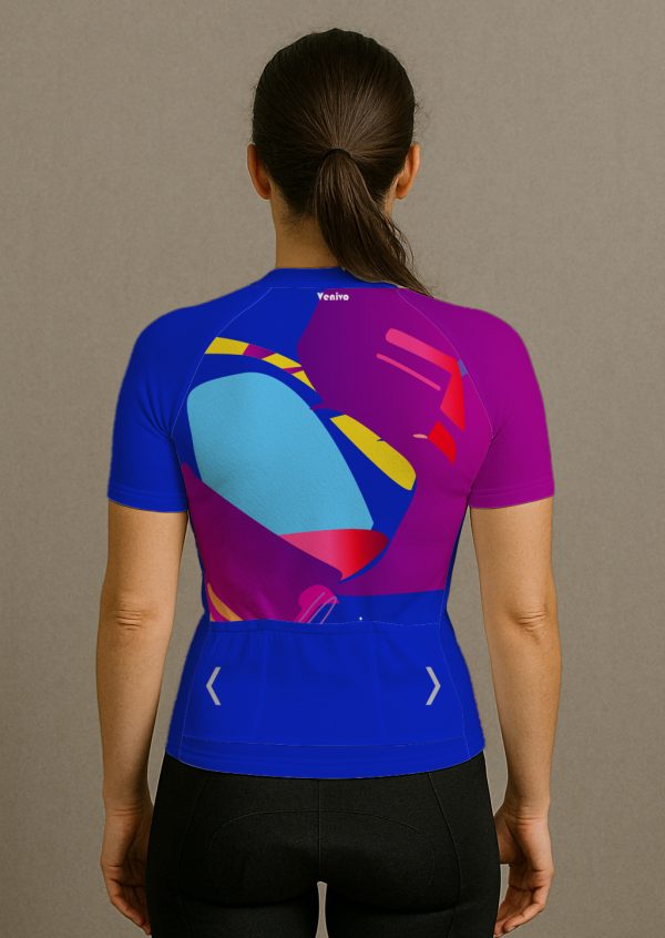 LAVENDER LILAC CYCLING JERSEY - Image 2