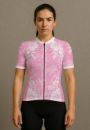 SOFT PINK WOMEN CYCLING JERSEY