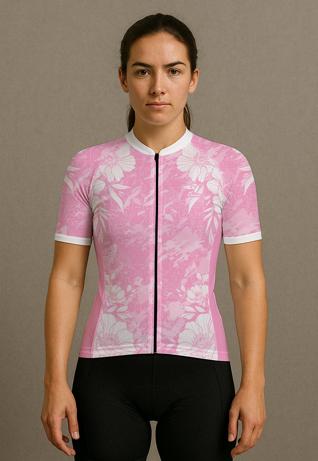 SOFT PINK WOMEN CYCLING JERSEY