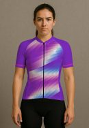 PURPLE PRISM CYCLING JERSEY
