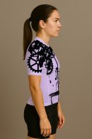 LAVENDER ROAR CYCLING JERSEY