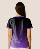 PURPLE GRADIENT FOOTBALL JERSEY