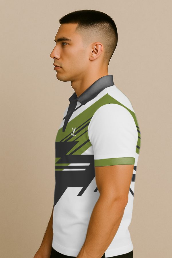 GREEN EDGE CRICKET JERSEY - Image 2