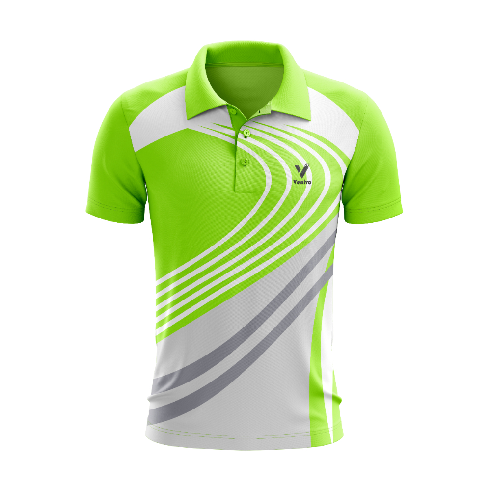 Lime Green Shade Cricket Jersey - Venivo Sports