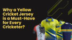 Yellow Cricket Jersey