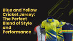 Blue and Yellow Cricket Jersey