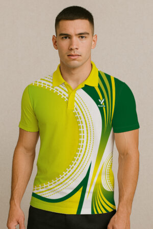 LIME GREEN VELOCITY CRICKET JERSEY