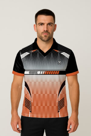 ASYMMETRIC GRADIENT CRICKET JERSEY