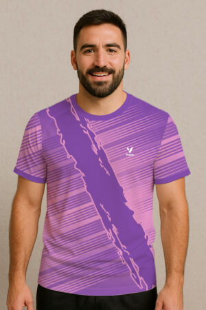 PURPLE BOLT FOOTBALL JERSEY