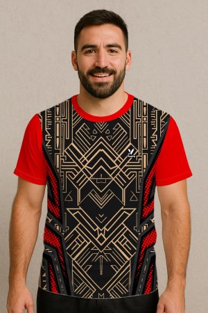 RED TITAN E SPORTS JERSEY