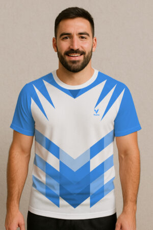 GLACIAL VECTOR BLUE FOOTBALL JERSEY