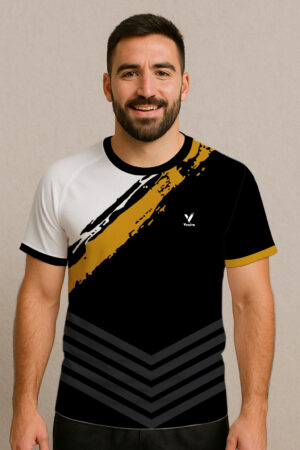 URBAN STREAK BLACK FOOTBALL JERSEY