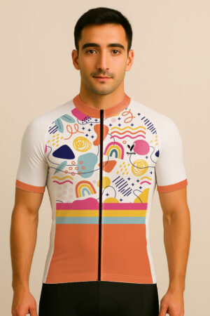 VIVID WHIRL CYCLING JERSEY